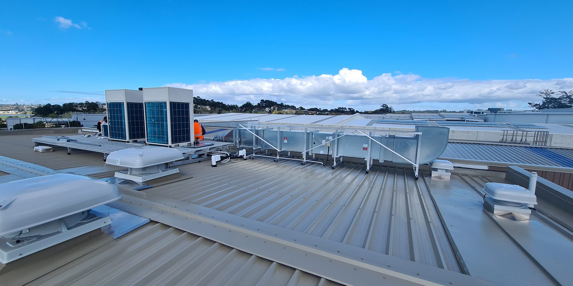 Commercial air conditioning banner